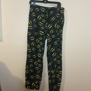 DC Comics Black and Yellow Batman Pajama Pants